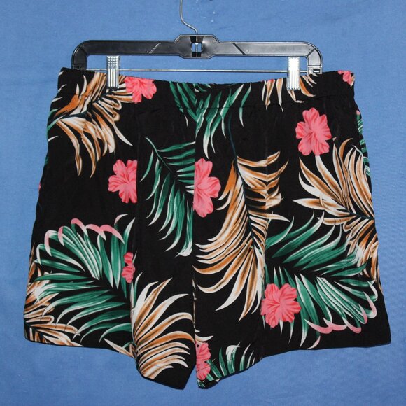 SHEIN CURVE Tropical Shirt and Shorts Co-ord Set 1XL - Picture 10 of 14